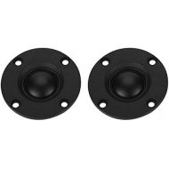 Socobeta 2 Piece Tweeter Height Speaker HiFi Speaker 30W 6Ω Silk Film Dome Tweeter Full Range Audio Speaker