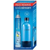 Sodastream 4052003330-12/18 Zusatzlicher C02-Zylinder + 1 PET-Flasche 1L schwarz