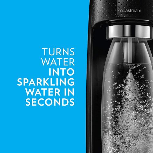 소다스트림 [아마존 핫딜] SodaStream Fizzi Sparkling Water Maker (Black) with CO2 and BPA free Bottle