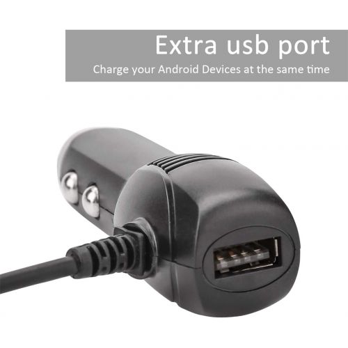  [아마존베스트]SoeKoa Dash Cam Charger Mini USB, Car Charger with USB Port Compatible with APEMAN, Rexing, Byakov, AKASO, Crosstour, Trekpow, Pruveeo, OldShark, Garmin and Most Other Dash Cam, Android D