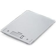 Soehnle Page Comfort 300 slim Digitale Kuechenwaage, Gewicht bis zu 10 kg (1-g-genau), rechteckige Haushaltswaage mit Sensor-Touch, elektronische Waage inkl. Batterien, ultraflaches