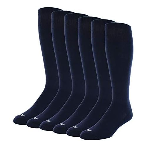  Sof Sole RBI Baseball Over-the-Calf Team Athletic Performance Socks for Men and Youth (6 Pairs)
