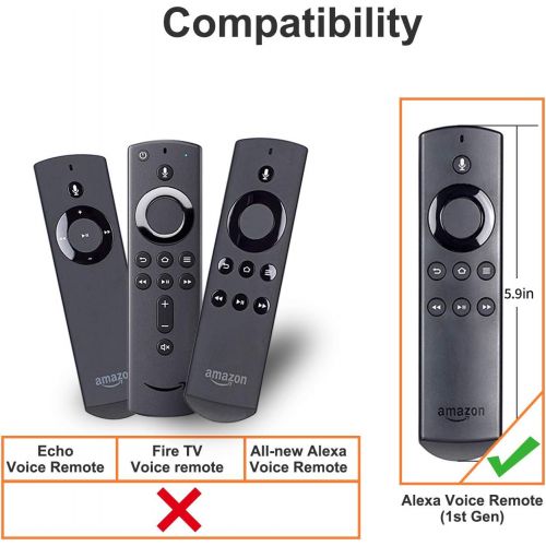  [아마존 핫딜]  [아마존핫딜]SofaBaton F2 Universal Remote Attachment for Amazon Fire TV Streaming Player with Power Volume and Mute Buttons (New Model, Alexa Voice Remote Not Included)