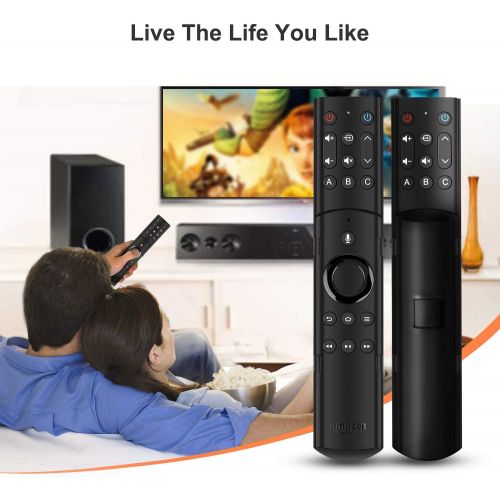  [아마존 핫딜]  [아마존핫딜]SofaBaton F2 Universal Remote Attachment for Amazon Fire TV Streaming Player with Power Volume and Mute Buttons (New Model, Alexa Voice Remote Not Included)