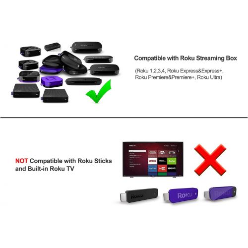  [아마존베스트]SofaBaton Universal IR Remote Replacement for Roku Streaming Player with 13 Extra Learning Buttons to Control TV Soundbar Receiver All in One (for Roku 1 2 3 4 Premier+ Express+ Ultra,NOT fo