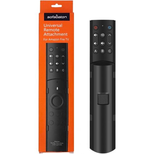  [아마존베스트]SofaBaton Remotes SofaBaton F2 Universal Remote Attachment for Amazon Fire TV Streaming Player with Power Volume and Mute Buttons (Updated 2019 Version, Alexa Voice Remote Not Included)