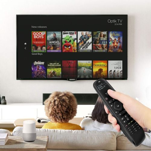  SofaBaton Universal Remote Control with Mobile Phone APP, Super Easy One-Click Universal Remote for FirTV/Roku/Nvidia Shield/Vizio/Marantz/Yamaha Streaming Players (Support IR & Bl