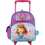 Disney Junior Sofia the First Lovely Castle 12 Toddler Rolling Backpack