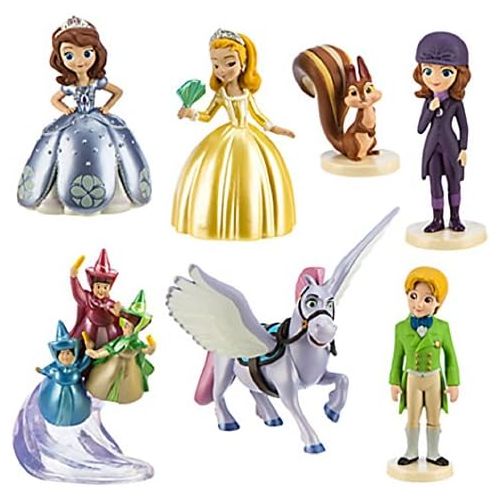  Disney Sofia the First 7 piece Figure Play Set - 1