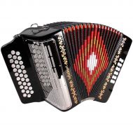 SofiaMari SM3112 Black GCF 31 Button Accordion