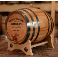 /Sofiasfindings Personalized Whiskey Barrel - Custom Engraved Oak Barrel | Age your own Tequila, Whiskey, Rum, Bourbon, Wine, Vinegar...