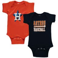 Newborn & Infant Houston Astros Soft as a Grape NavyOrange 2-Piece Body Suit