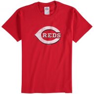 Soft as a Grape Cincinnati Reds Youth Distressed Logo T-Shirt - Red