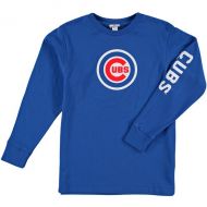Youth Chicago Cubs Soft as a Grape Royal Sleeve Hit Long Sleeve T-Shirt