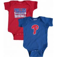 Newborn & Infant Philadelphia Phillies Soft as a Grape RedRoyal 2-Piece Body Suit