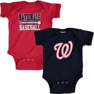 Newborn & Infant Washington Nationals Soft as a Grape RedNavy 2-Piece Body Suit