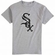 Soft as a Grape Youth Chicago White Sox Gray Distressed Logo T-Shirt