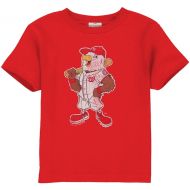 Soft as a Grape Washington Nationals Toddler Distressed Mascot T-Shirt - Red
