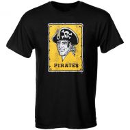 Soft as a Grape Youth Pittsburgh Pirates Black Cooperstown T-Shirt