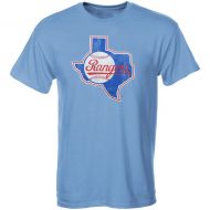 Soft as a Grape Youth Texas Rangers Light Blue Cooperstown T-Shirt