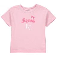 Soft as a Grape Girls Toddler Kansas City Royals Soft As A Grape Pink Home Run T-Shirt