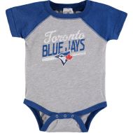 Soft as a Grape Infant Toronto Blue Jays Soft As A Grape Royal Vintage Power Hitter Baseball Bodysuit