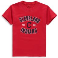 Youth Cleveland Indians Soft as a Grape Red Cotton Crew Neck T-Shirt