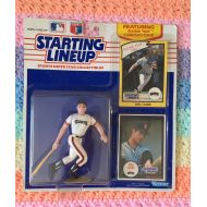 SoftCrochetByLoriAnn 1990 Kenner Starting Lineup Figure Will Clark Featuring Rookie Year Collector Card