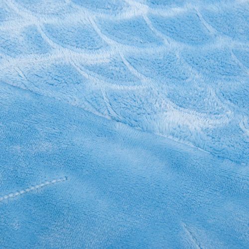  Softan Mermaid Tail Blanket for Kids Teens Adults,Plush Soft Flannel Fleece All Seasons Sleeping Blanket Bag,Plain Fish Scale Design Snuggle Blanket,Best Gifts for Girls,Women,25”×60”