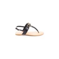 Soho Shoes Womens T-Strap Embellished Flip Flop Sandal