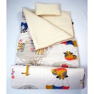 Soho Designs SoHo Kids Collection, Fun Slumber Kid Toddler Sleeping Bag for Boys or Girls, Fleece Interior with Travel Pillow and Storage Bag, (Adventure)