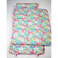 Soho Designs SoHo Kids Collection, Nap Mat for Kids (up to 4 Feets Tall) (Aqua Flowers)