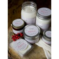 SojaBougie Soy Wax Candle - Peppermint Essential Oil - Holiday and Winter Scents