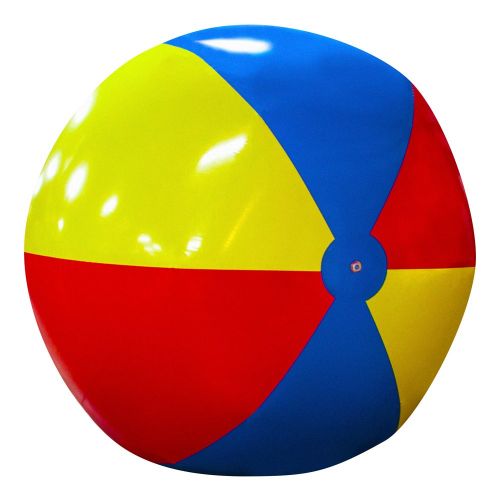  The Beach Behemoth Giant Inflatable 12-Foot Pole-to-Pole Beach Ball by Sol Coastal