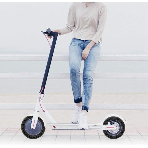  SolUptanisu Electric Scooter Solid Tire Durable Anti-Explosion Tire Tubeless Solid Tyre Replacement Tires for Xiaomi M365 Electric Scooter