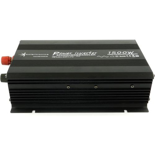  [아마존베스트]-Service-Informationen Voltage Converter 12 V, 1500, 3000 Watt, 230 V, Inverter for Mobile Connection of Household Appliances ...