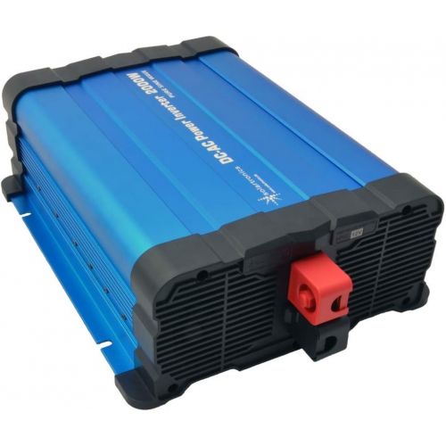  [아마존베스트]-Service-Informationen solartronics FS2000D Voltage Converter 12 V 2000/4000 Watt Pure Sinus Blue with Display