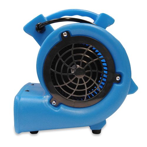  Soleaire Mini Storm 1/12 HP Mini Air Mover Carpet Dryer Floor Blower Fan for Home Use, Blue