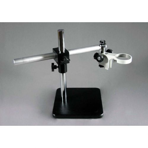  Solid Aluminum Single-arm Microscope Boom Stand For Stereo with 84mm Pillar Rack by AmScope