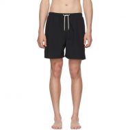 Solid & Striped Black Classic Swim Shorts