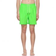 Solid & Striped Green Classic Swim Shorts
