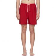 Solid & Striped Red Classic Swim Shorts