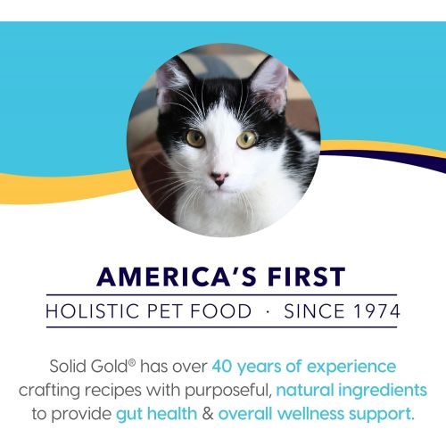  Solid Gold - Fit as a Fiddle with Fresh Caught Alaskan Pollock - Grain-Free - Weight Control Adult Dry Cat Food