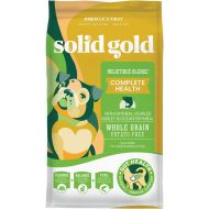 Solid Gold - Holistique Blendz - Natural Senior Dog Food for Sensitive Stomachs - Oatmeal, Pearled Barley and Fish Meal - Potato Free - Dry Dog Food