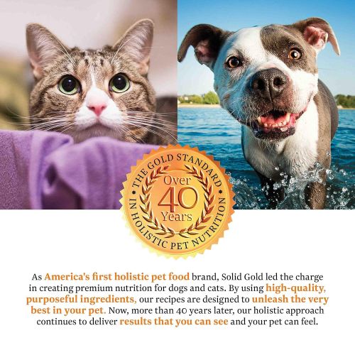  Solid Gold SeaMeal Kelp-Based Supplement for Skin & Coat, Digestive & Immune Health in Dogs & Cats; Natural, Holistic Grain-Free Supplement