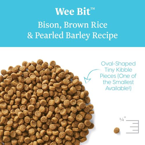  Solid Gold - Wee Bit With Real Bison, Brown Rice & Pearled Barley - Potato Free - Fiber Rich with Probiotic Support - Holistic Dry Dog Food for Small Dogs of All Life Stages