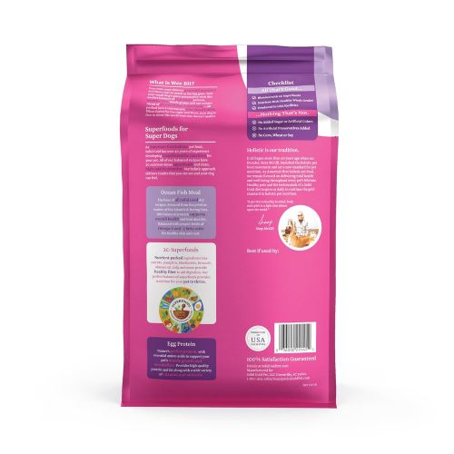  Solid Gold - Wee Bit With Real Bison, Brown Rice & Pearled Barley - Potato Free - Fiber Rich with Probiotic Support - Holistic Dry Dog Food for Small Dogs of All Life Stages