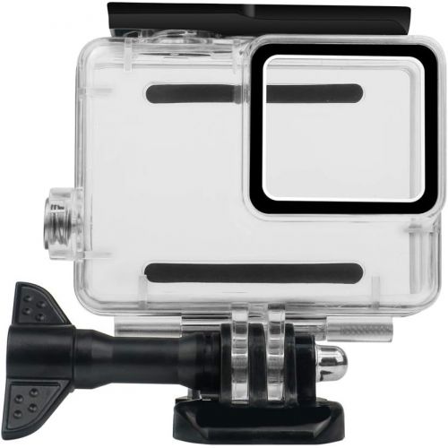  [아마존베스트]Solidpin Waterproof Housing Case for Gopro Hero 7 Silver/White, Protective Rotective Underwater Dive Case Cover for Go Pro Hero 7 Silver & White [Updated Version]