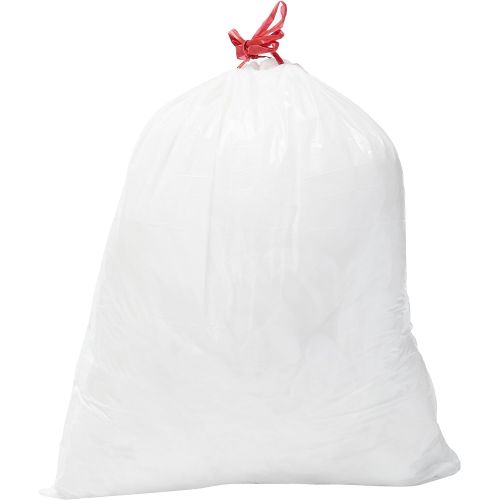  [아마존베스트]Amazon Brand - Solimo Tall Kitchen Drawstring Trash Bags, 13 Gallon, 200 Count