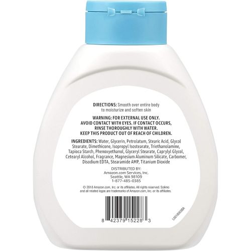  Amazon Brand - Solimo Deep Moisturizing Baby Lotion, 13 Fluid Ounce (Pack of 4)